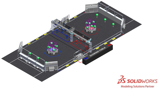 REEFSCAPE field CAD overhead view.