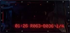 Photo of the back of the team sign.